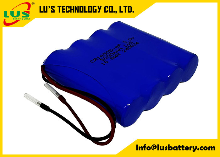 Bateria AA CR14505-4P Bateria primária de lítio CR14505 3,0 volts 5600mah Personalizações