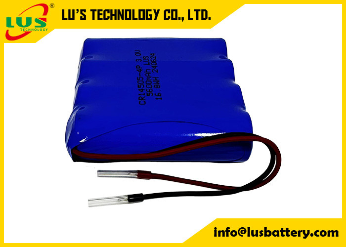 Bateria AA CR14505-4P Bateria primária de lítio CR14505 3,0 volts 5600mah Personalizações