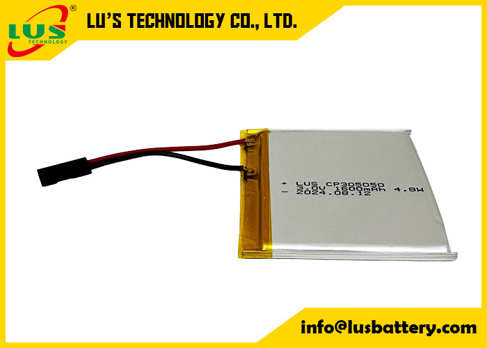 3v 1.5Ah CP305050 bateria de cartão inteligente 305050 bateria de lítio plana fina CP305050 células finas OEM