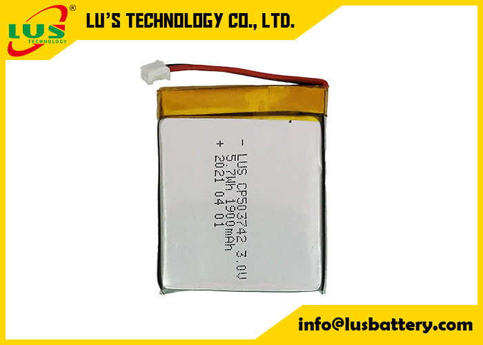 CP503742 3V 1900mAh Bateria de lítio de célula fina especializada 3 volts Bateria de lítio plana 3V CP503742