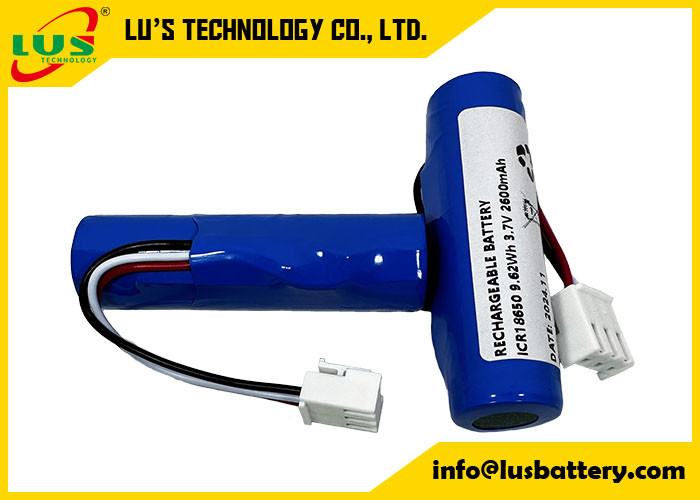 18650 2600mAh Célula recarregável de íons de lítio 3.7Volt 18650 2600mAh Bateria de lítio 1S1P OEM