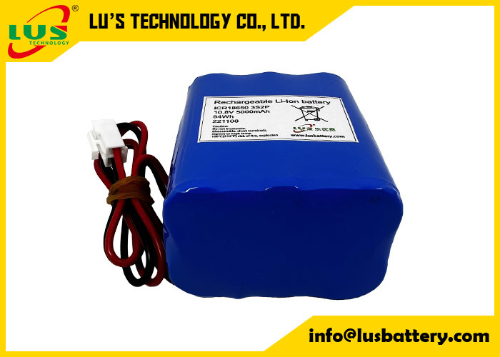 18650 3S2P 10.8V 5000mah Bateria de íon de lítio original 11.1volt 5Ah 55.5wh Bateria de lítio OEM
