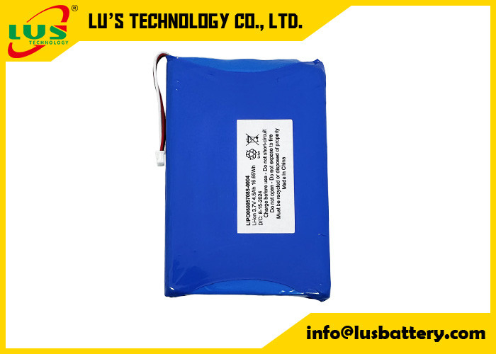 Lp605785 Baterias de polímero de íons de lítio Personalizações PL605785 Bateria recarregável Lipo-3.7 V/4500mAH