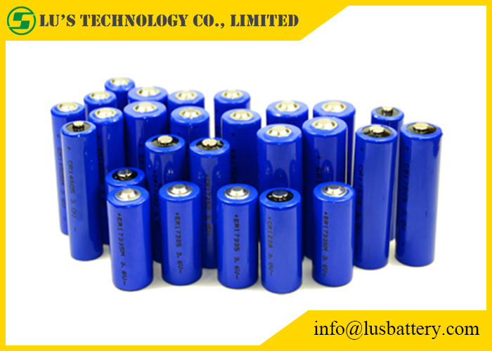 Bateria descartável do tamanho 1/2AA 600 mAh CR14250 3V da bateria de lítio CR14250 para a lanterna elétrica