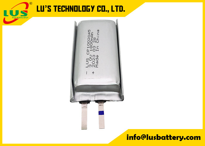 Bateria de lítio fina não recarregável CP1002045 bateria de lítio de 3,0 volts 2000mah