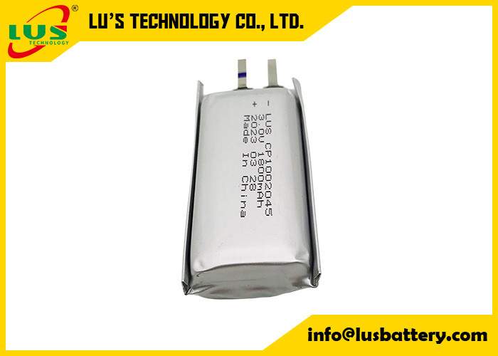 Bateria de lítio fina não recarregável CP1002045 bateria de lítio de 3,0 volts 2000mah