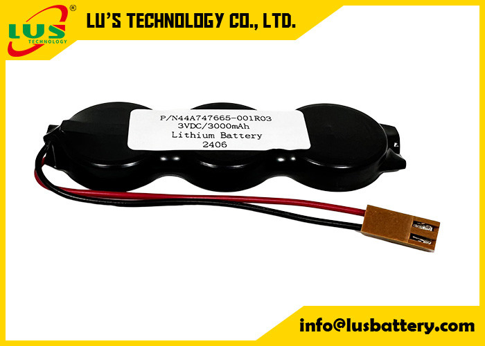 Modulo de energia Bateria 3PCR2477 Bateria de lítio 3VDC P/N44A747665-001R03 3000mah