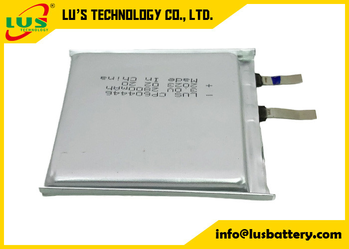 Cp604446 Limno2 Pouch Cell 3,0 volts 2800mah bateria de lítio Cp604446 bateria de célula primária