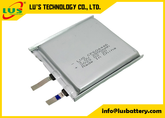 Cp604446 Limno2 Pouch Cell 3,0 volts 2800mah bateria de lítio Cp604446 bateria de célula primária