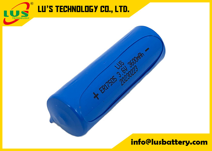 ER17500 3.6v 3600mAh bateria primária Lisocl2 3.6v 3600mah PLC bateria de lítio OEM