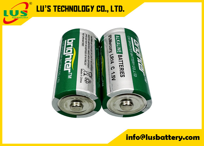 Bateria alcalina LR14 bateria de célula seca tamanho C bateria AM2 1.5V bateria LR14 célula alcalina
