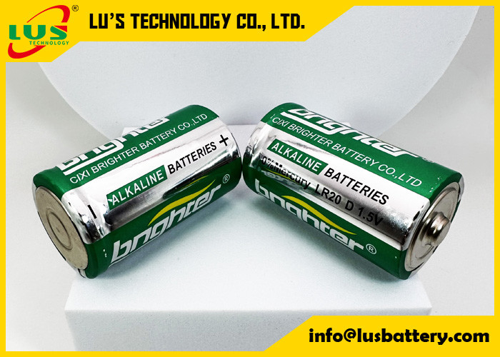 Tamanho D Bateria de célula seca 1.5V Bateria alcalina AM1 célula alcalina LR20 bateria 1.5Volt