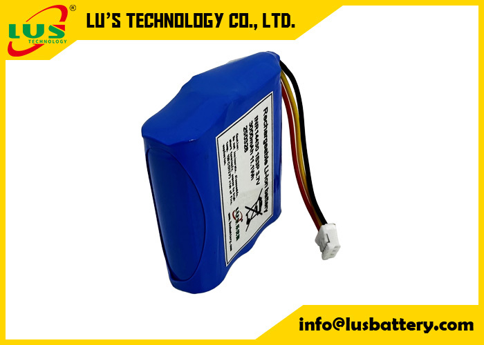 INR14430 3.7V 3000mah Bateria de íons de lítio 1S3P bateria recarregável de íons de lítio