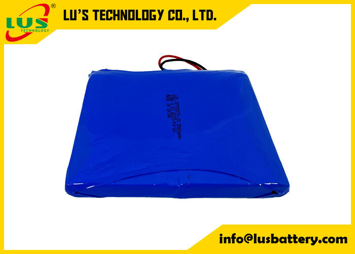 Bateria de lítio Li-MnO2 de 6 volts 5,5ah CP783970-2S limno2, bateria flexível (soft pack) OEM de fábrica