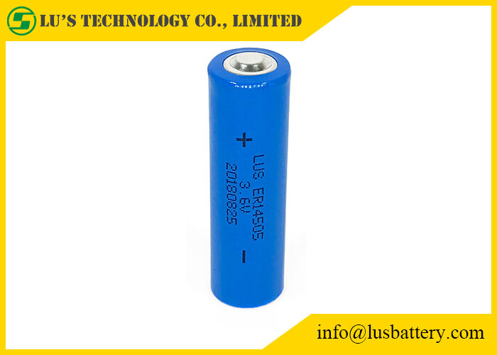 As baterias descartáveis da bateria 3.6v 2400mah do cloreto de Thionyl do lítio do AA 3,6 V 2.4Ah do tamanho ER14505 fazem sob medida o AA