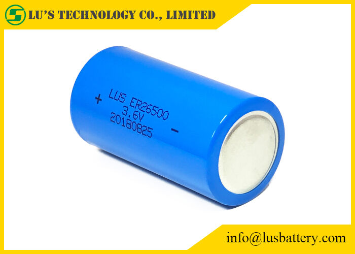 Bateria preliminar da bateria de lítio 9000mAh do tamanho 3,6 V da bateria de lítio C de Batteires ER26500 3.6v