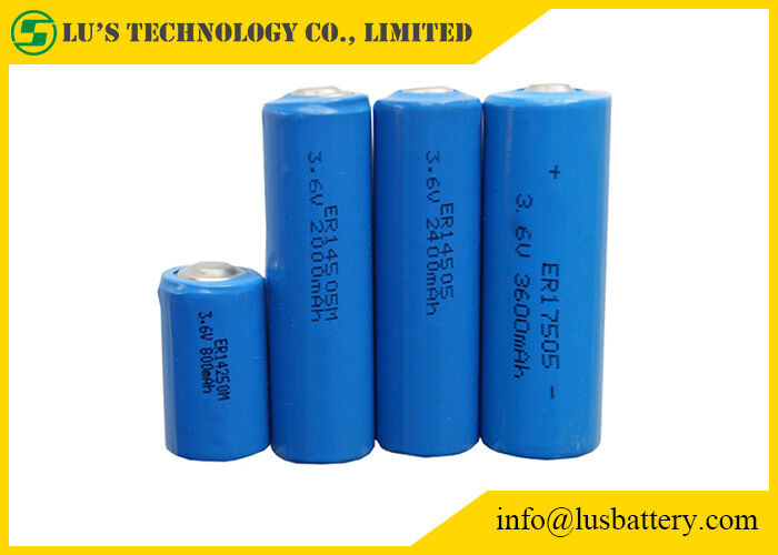 armazenamento da bateria 2/3A 30C do cloreto de Thionyl do lítio de 3.6V 1900mah ER17335