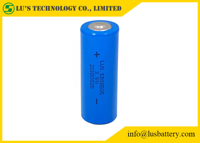 tamanho A ER18505 da bateria de lítio da bateria preliminar ER18505 Li SoCl2 do lítio de 3.6V 4000mAh