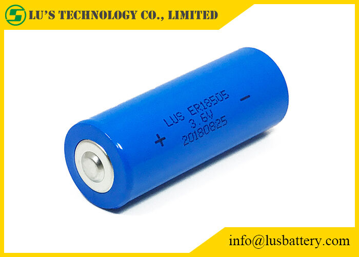 tamanho A ER18505 da bateria de lítio da bateria preliminar ER18505 Li SoCl2 do lítio de 3.6V 4000mAh