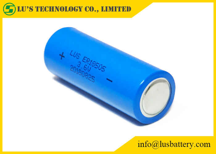 tamanho A ER18505 da bateria de lítio da bateria preliminar ER18505 Li SoCl2 do lítio de 3.6V 4000mAh