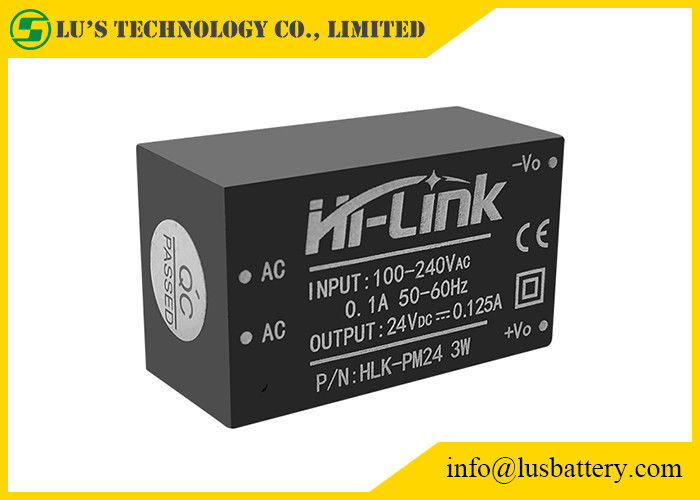 TIPO abaixador fonte de alimentação de DC HLK-PM24 de 90-264V 72% da C.A. de 3W