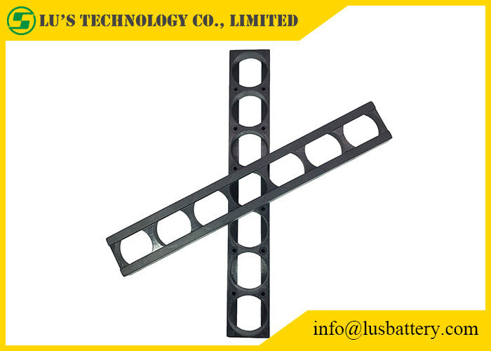 7P PC do ABS do suporte da bateria dos espaçadores DIY para pilhas 18650 26650 32650 21700