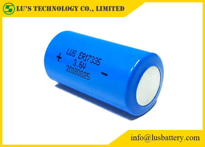armazenamento da bateria 2/3A 30C do cloreto de Thionyl do lítio de 3.6V 1900mah ER17335