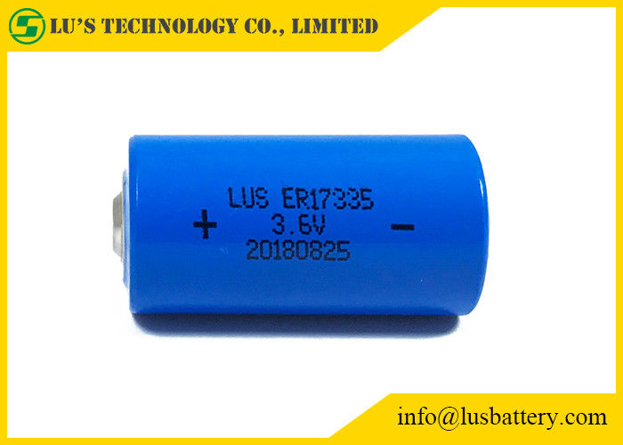 armazenamento da bateria 2/3A 30C do cloreto de Thionyl do lítio de 3.6V 1900mah ER17335