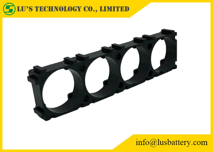 Acessórios plásticos da bateria do suporte da bateria UL94V-0 DIY do espaçador do PC 1x4 21700 do ABS