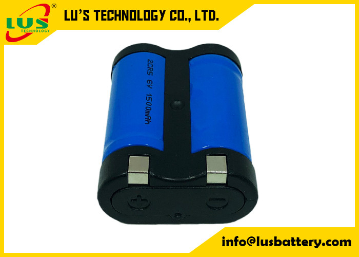 6,0 de lítio da bateria 2CR5 3V 1500mah EL2CR5BP 6v DL245 do lítio volts de bateria da câmera
