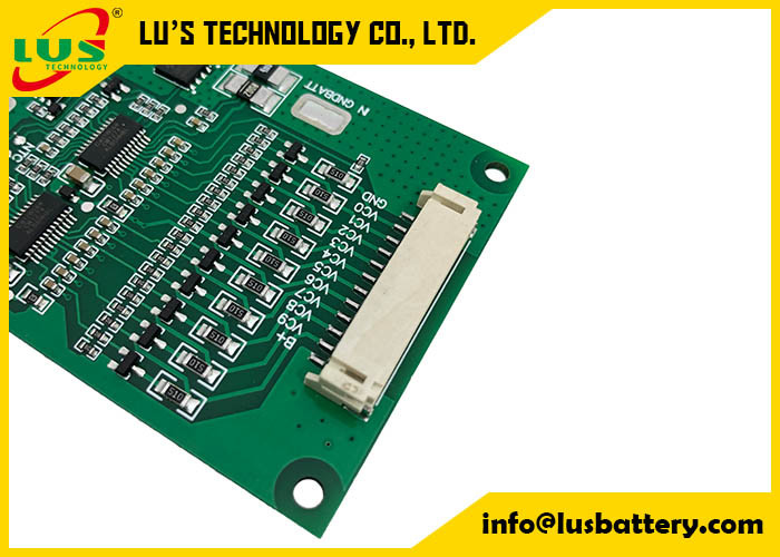 Li Ion Lithium Li Polymer 10S 36V BMS Protection Circuit Module com equilíbrio da pilha