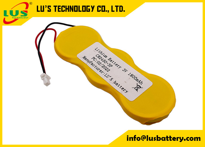 pilha Cr2477 3v 3000mah do lítio da bateria de lítio de 3p 3.0v para a calculadora do relógio