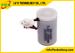 Bateria não recarregável de cloreto de tionila de lítio (Li-SOCl2) ER14250 1/2 tamanho AA 3,6 V 1200mAh com caixa à prova d'água